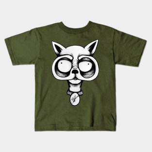 SPACED OUT CAT Kids T-Shirt